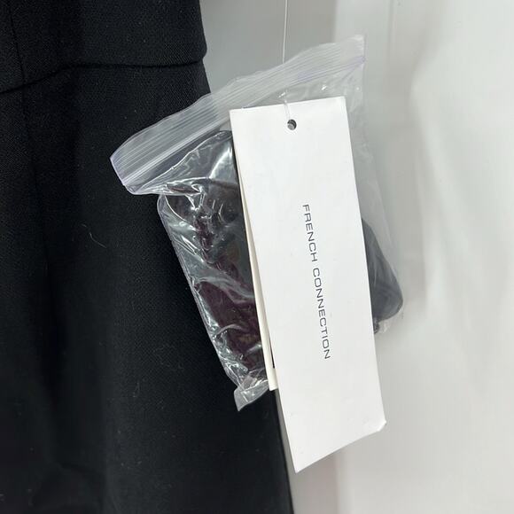 Whisper Women's puff sleeves off-the-shoulder sheath dress - Black - 2 - NWT - Picture 3 of 9